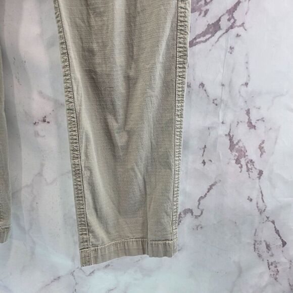 Vuori Pants Womens Medium Beige Ripstop Organic Drawstring Pull On Y412 - Picture 4 of 11